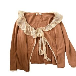 Moth Tan Knit Fabric